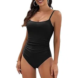 c4d Women's Tummy Control Adjustable Straps One Piece Swimsuit-picture-15