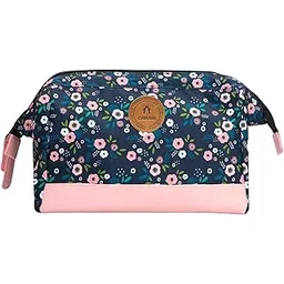 cabaïa CABAIA – Toiletry Case with Wide Angle Opening – 2 Inside Pockets – Exclusive and Original French Design, blue-picture-29