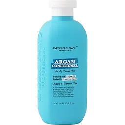 CABELO CHAVE PROFESSIONAL Argan Hair Conditioner | Argan Oil for Silky Smooth Hair | Repairs Dry & Damaged Hair | Hydrating, Sulfate & Paraben Free | For Men & Women | 300ml-picture-55