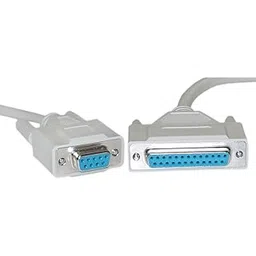 cable central llc (5 Pack Null Modem Cable, DB9 Female to DB25 Female, 8 Conductor, 10 Feet-picture-11