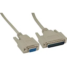 cable leader DB9 Female to DB25 Male at Modem Cable (3 Foot (1 Pack))-picture-24
