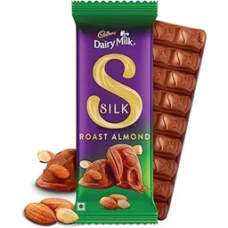 Cadbury Dairy Milk Silk Roast Almond Chocolate Bars, 58 g-picture-23
