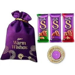 Cadbury Dairy Milk Silk Special Assorted Valentine'S Chocolates Potli Gift Pack With Teddy Keychain,232 Gram-picture-27