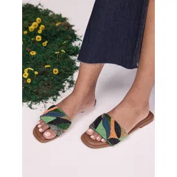 CAI Women Open Toe Flats-picture-27