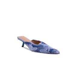 CAI Women Printed PU Party Kitten Mules-picture-28