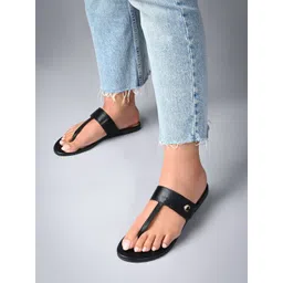 CAI Women T Strap Flats-picture-22