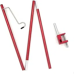 CALADNIS Camping Foldable Lamp Holder Rod Lantern Stand Alluminum Alloy 3 Sections-picture-24