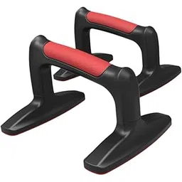 CALANDIS 2X Push up Stands Multifunctional Compact Non Slip for Workout Home Exercise red | Push Up Stands | Strength Training-picture-13