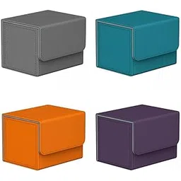 CALANDIS 4x Card Deck Box Storage Holder Organizer W/Magnet Closure Display TCG | Other Accessories | Equipment Care & Accessories | Baseball & Softball-image-4