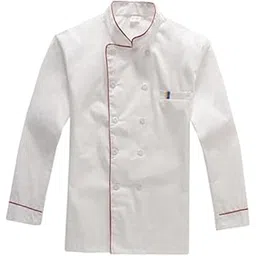 calandis CALANDIS® Uni Chef's Uniform Long Sleeve Double-Breasted Men's Chef Coat L-picture-23