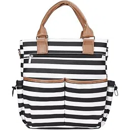 calandis CALANDIS™ Baby Diaper Bag Messenger Organizer Tote with Changing Pad Stripe | Diaper Bags | Diapering-picture-12