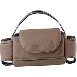 calandis CALANDIS™ Baby Diaper Bag Portable Canvas Baby Stroller Bag for Airplane Airports Toys Deep Brown | Organizers & Nets | Stroller Accessories | Strollers & Accessories-picture-33