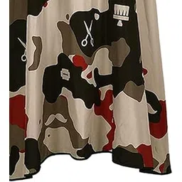 calandis Professional Barber Salon Cape for Hair Cutting Styling Red Camou | Styling Capes & Gowns | Salon & Spa Equipment-picture-39