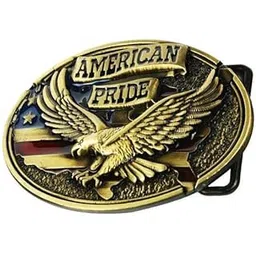 calandis ™ 3xAntique Engraved Golden Eage American Pride Belt Buckle West Cowboy Buckle | Belt Buckles | Mens Accessories-picture-11