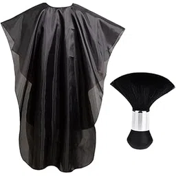 calandis ™ Barber Cape Waterproof Barber Styling Cape for Beauty Salon Hair Stylist Men Black | Styling Capes & Gowns | Salon & Spa Equipment-picture-34