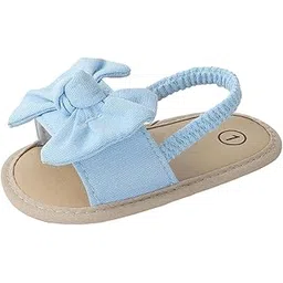 calandis ™ Infant Baby Girl Sandals Casual Anti Slip Outdoor Summer First Walking Shoes Blue 11cm | Baby & Toddler Clothing-picture-18