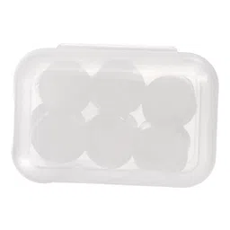 calandis CALANDIS™ 6 Pieces Silicone Earplugs Soft Sound Blocking for Snoring Swimming Sleeping | Ear Plugs | Ear Care | Health Care image 4