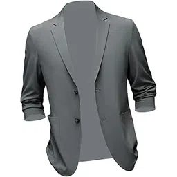 ™ Suit Jacket Men Mens Sport Coats and Blazers Suit for Party Office Festivals Gray Green Color L | Mens Clothing | Suits-image-4