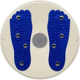 CALANDIS Waist Twisting Disk Foot Massage Accessories Workout Waist Twist Turntable Blue | Abdominal Exercisers | Fitness Equipment & Gear-picture-12