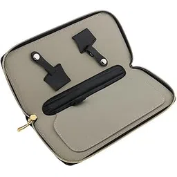 CALANDIS® Leather Hairdressing Scissors Shear Clips Combs Salon Tools Holder Holster Barber Pouch Case Bag-picture-11