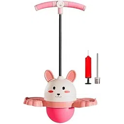 CALANDIS™ Pogo Ball with Handle Pogo Stick for Exercise Balance Ability Indoor Fitness Pink | Exercise Balls | Fitness Equipment & Gear | Fitness Running & Yoga-picture-26