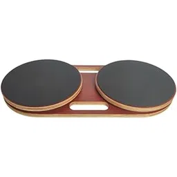 CALANDIS™ Waist Twisting Disc Wooden Twisting Board For Aerobic Exercise Slimming Home | Abdominal Exercisers | Fitness Equipment & Gear | Fitness, Running & Yoga-picture-16