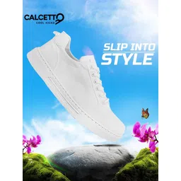 Calcetto Men Solid Lace-up Casual Sneakers-picture-25