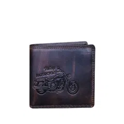 CALFNERO Graphic Textured Leather Two Fold Wallet-picture-27