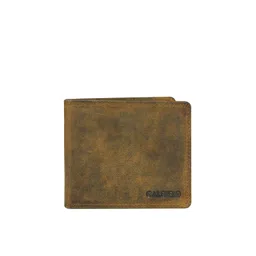 CALFNERO Men Brown Leather Two Fold Wallet-picture-21