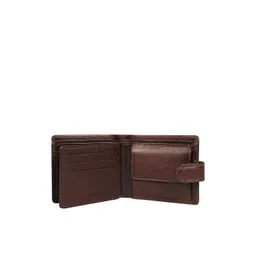 CALFNERO Men Maroon Leather Two Fold Wallet image 3