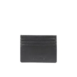 CALFNERO Unisex Black Leather Card Holder-picture-24