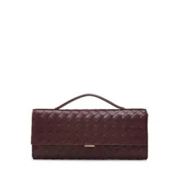 call it spring Women Checked Clutch with Detachable Sling Strap-picture-15