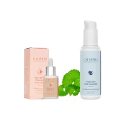 CALMEERA Set Of 2 Vitamin C Face Serum- 30 ml & Fresh Dew Face Cleanser- 100 ml-picture-40