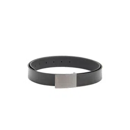 Calvadoss Men Black Textured Leather Belt-picture-35