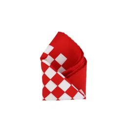 Calvadoss Men Red & White Printed Pocket Square-picture-22