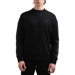 Calvin Klein Black Comfort Fit Sweatshirt-image-49