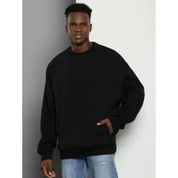 Calvin Klein Black Cotton Regular Fit Sweatshirt-picture-26