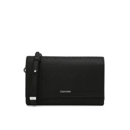 CALVIN KLEIN Black Logo Medium Tri-Fold Wallet-picture-28
