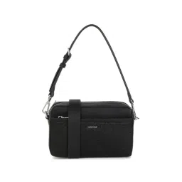 CALVIN KLEIN Black Logo Shoulder Bag-picture-35
