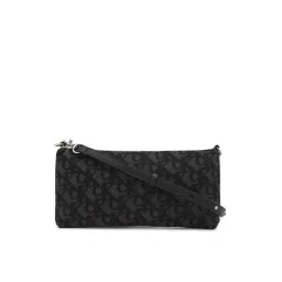 CALVIN KLEIN Black Polyester Solid Handbags-picture-24