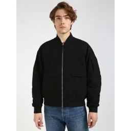 Calvin Klein Black Relaxed Fit Reversible Jacket-picture-37
