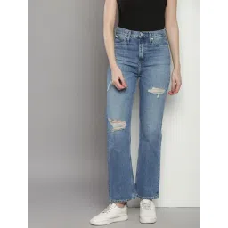 CALVIN KLEIN Blue Cotton Distressed Jeans-picture-27