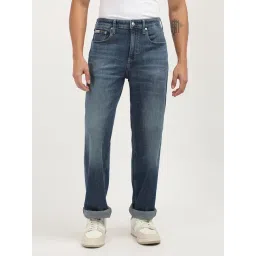 Calvin Klein Blue Cotton Regular Fit Jeans-picture-41