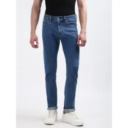 Calvin Klein Blue Cotton Slim Fit Jeans-picture-46