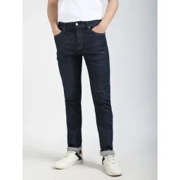 Calvin Klein Blue Cotton Slim Fit Jeans-picture-37