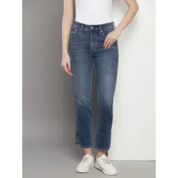 CALVIN KLEIN Blue Mid-Rise Jeans-picture-33