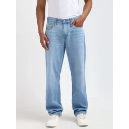 Calvin Klein Blue Straight Fit Jeans-picture-11