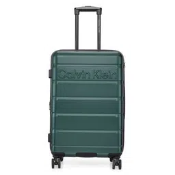 calvin klein Brand Embossed Hard Body Medium Trolley Bag-picture-44