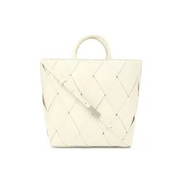 CALVIN KLEIN Chalk Woven Medium Bowling Bag-picture-35