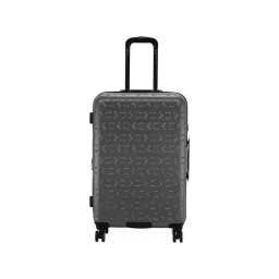 CALVIN KLEIN FLY CONTROL Grey 8 wheels Medium Hard Cabin Trolley Bag-picture-10